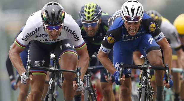 Tour de France, squillo di Sagan: la maglia gialla è sua Peter: «Non sapevo di avere vinto io»