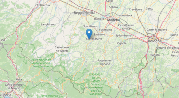 Terremoto oggi tra Reggio Emilia e Modena, magnitudo 3.4. Scossa avvertita anche a Sassuolo, residenti svegliati all'alba