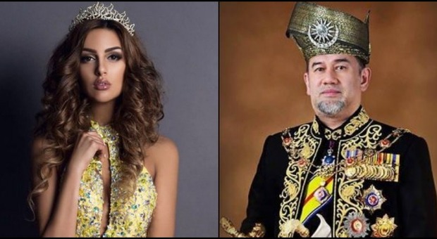 Malaysia, il re Muhammad V rinuncia al trono e fugge con la top model