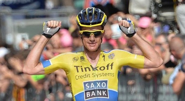 Giro: a Rogers la tappa Collecchio-Savona Cadel Evans resta maglia Rosa