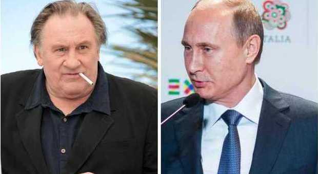 Depardieu, l'ultima sparata: "Francesi infelici, in molti vorrebbero Putin"