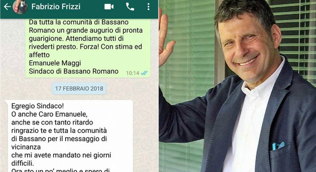 Fabrizio Frizzi sarà sepolto a Bassano Romano. Stasera la fiaccolata, l'ultimo sms inviato al Sindaco