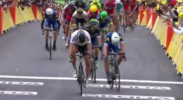 Tour de France, squillo di Sagan Vince la tappa, nuovamaglia gialla