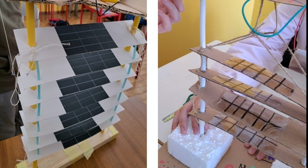 Una persiana a pannelli solari, l’idea “eco” che parte dalla scuola media