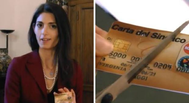 Roma, Raggi taglia la carta di credito da sindaco: il video su Fb