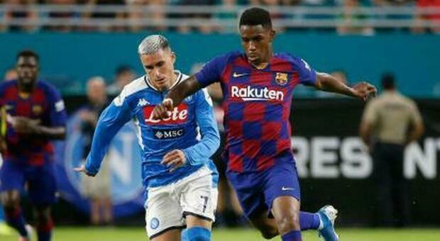 Firpo al Napoli, ritorno di fiamma: Junior può lasciare Barcellona