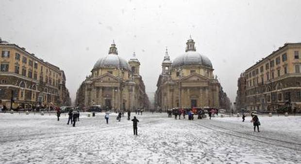 Roma, neve: tutto quello che c'è da sapere