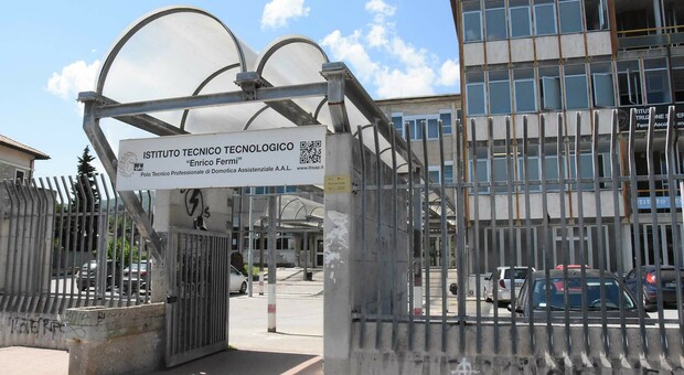 L'istituto tecnico Fermi di Ascoli Piceno dove sono previsti lavori per 3,7 milioni