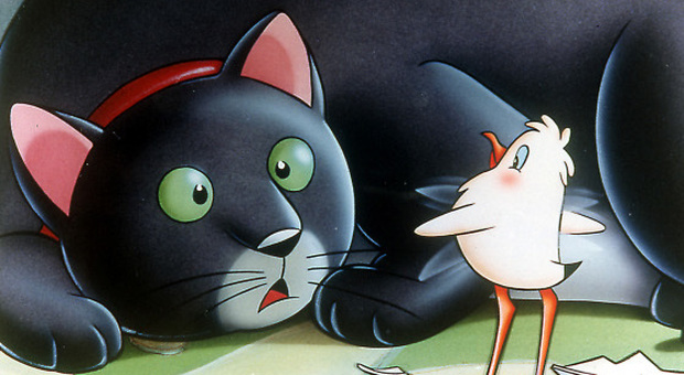 Un'immagine di "La gabbianella e il Gatto"