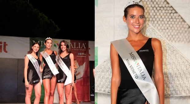 Jesolo: Anna Tosoni, 23 anni, è Miss Veneto. «La fascia di più bella della regione»