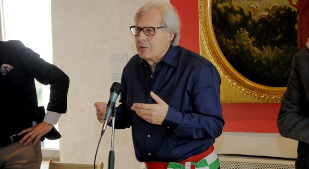 Il sindaco Vittorio Sgarbi