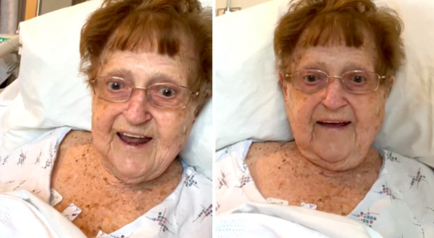 Nonna Lillian a 94 anni è la nuova star di TikTok: ha più follower di Kim Kardashian. Ma l'ultimo post (dall'ospedale) fa paura