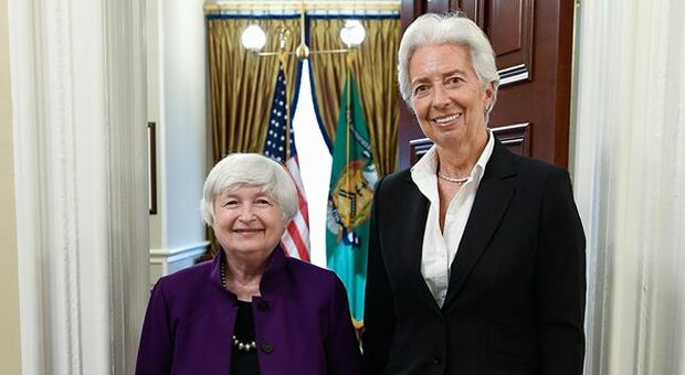Lagarde vede forti possibilità rialzo tassi, Yellen non si aspetta recessione