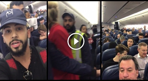 Parla in arabo con la madre: star di Youtube costretto a scendere dall'aereo