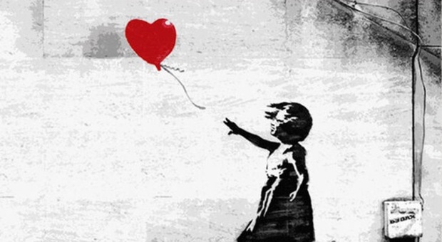Balloon Girl di Banksy