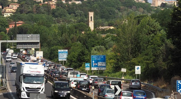 Perugia, terza corsia e rampa sorpassano il Nodino