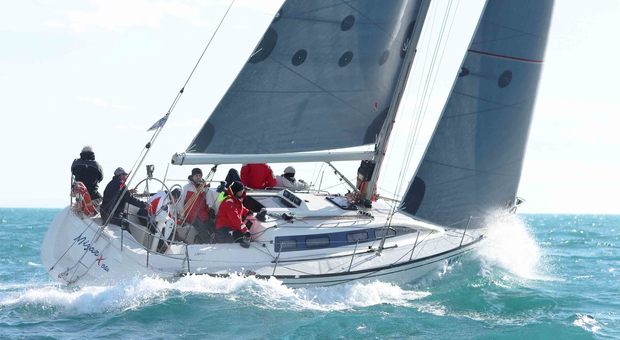 La barca Geex domina nel Campionato invernale di vela a Fiumicino