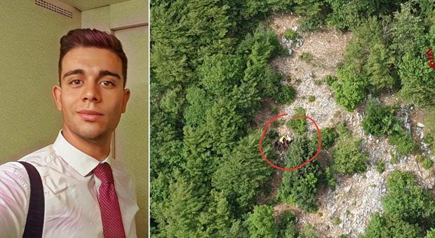 Stefano Garzilli, scomparso domenica durante un'escursione: trovato in un fossato e recuperato con l'elicottero