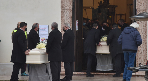 Funerali Francesca e Pietro Pontin