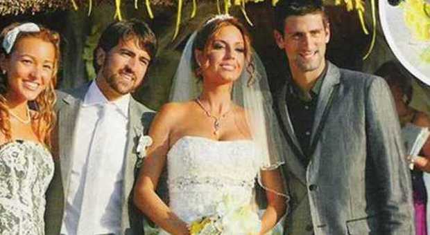 Nole Djokovic dice "sì" a Jelena, Boris Becker testimone in una cupola di marmo sull'Adriatico