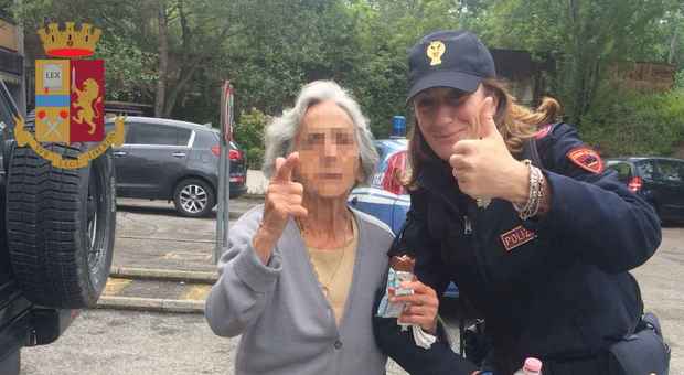Roma, Fidene, 92enne esce di casa e fa perdere le sue tracce: rintracciata dalla polizia