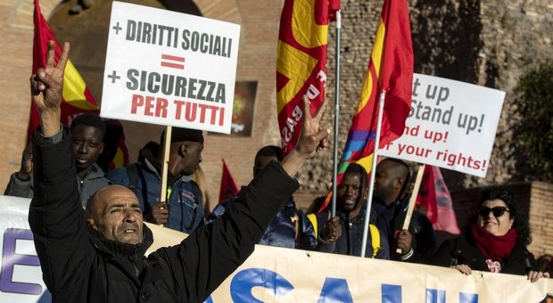 immagine Migranti, corteo per diritti e per il permesso di soggiorno