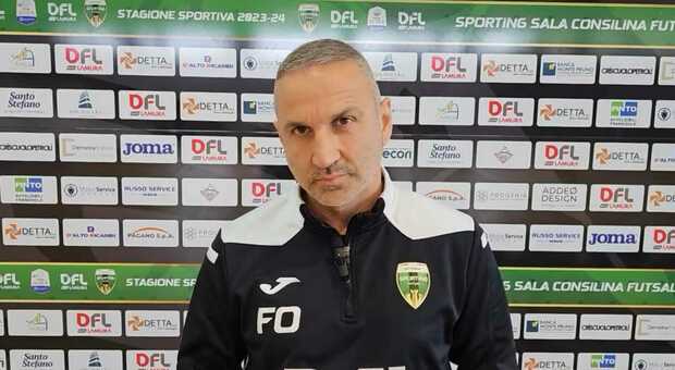Sporting Sala Consilina, esonerato l'allenatore Fabio Oliva