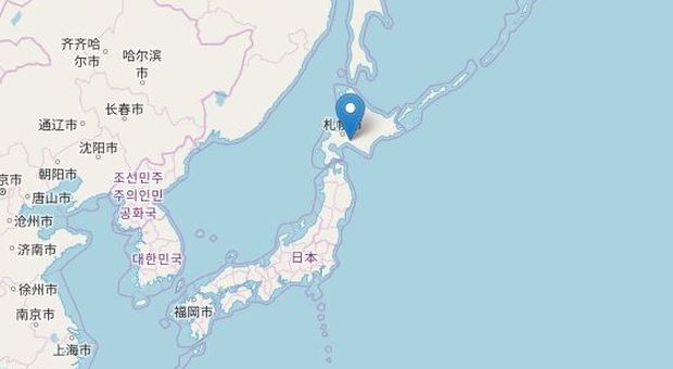 Terremoto in Giappone: scossa di magnitudo 6.8
