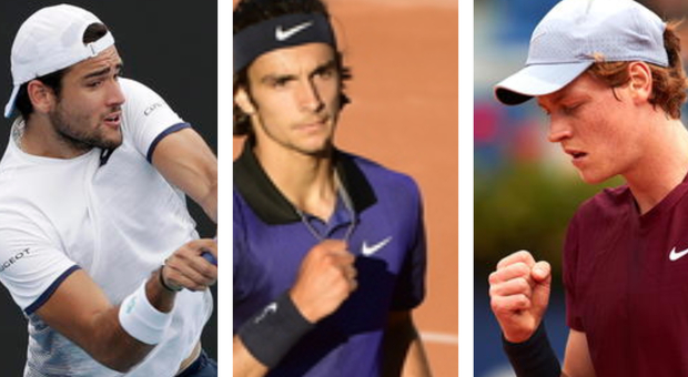 Roland Garros, Berrettini-Musetti-Sinner, tris azzurro agli ottavi. Mai successo nell'era Open. Ora le sfide contro Federer, Djokovic e Nadal