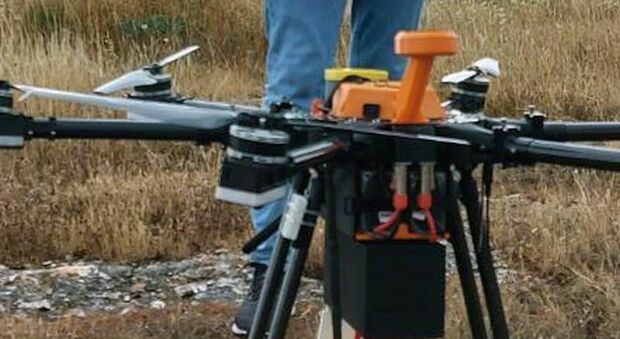 Uno dei droni che sarà presentato alla kermesse Drones Beyond, nell’area della Fiera del Levante a Bari