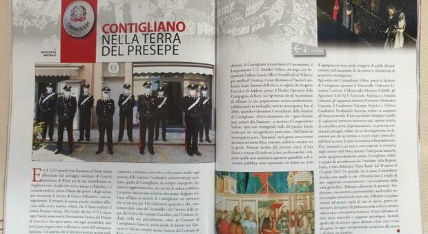 La rivista istituzionale dell’Arma “Il Carabiniere” dedica un articolo al comando stazione di Contigliano