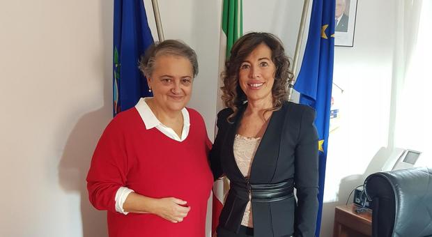 Valeria Mancinelli e Stefania Signorini