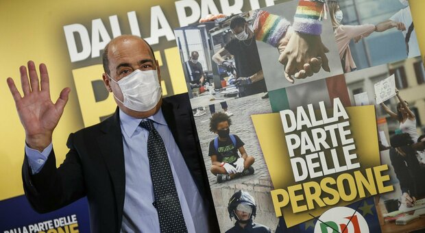 Regionali Campania 2020, Zingaretti a Salerno: «De Luca un gigante, ha salvato la Campania»