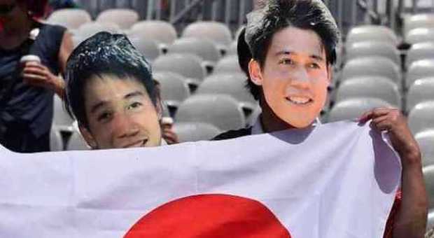 Fan di Nishikori scatenati, lui scherza su Twitter: «Ho visto me stesso guardare la mia partita»