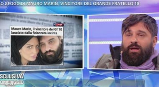 Mauro Marin lasciato dalla fidanzata incinta, Barbara D'Urso: "Ora però non fare la sceneggiata"