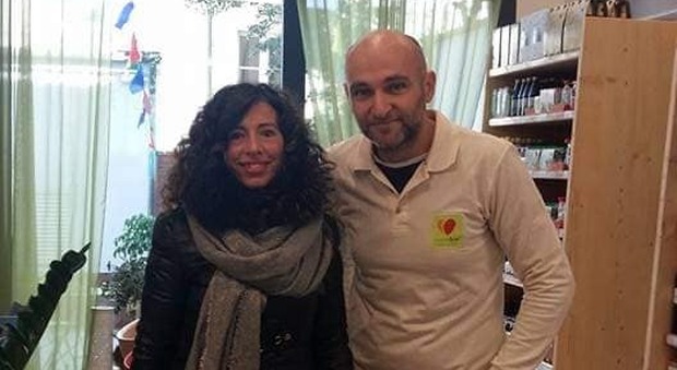 L'imprenditore Massimo Bisulchi con il sindaco Stefania Signorini