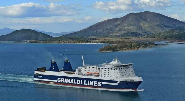 La nuova nave Europalink di Grimaldi Lines