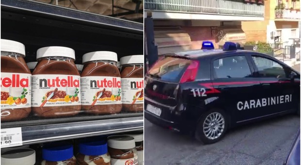 Roma, rapina il supermercato e lancia un barattolo di Nutella contro il direttore: naso fratturato e 30 giorni di prognosi