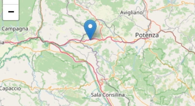 Sciame sismico in Basilicata avvertito nel Salernitano