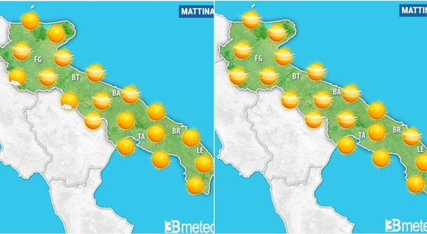 Sole e caldo, in Puglia torna l'anticiclone africano: ecco le previsioni meteo