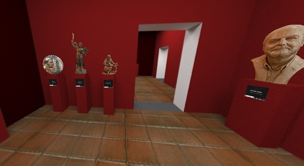 Mostra virtuale a Torre del Greco, c'è anche la scultura di De Laurentiis