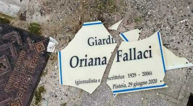 Oriana Fallaci, distrutta la targa in suo onore. La denuncia social: «Siamo ciò che facciamo»