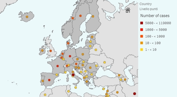 Coronavirus, i contagi in Europa sono 8.589: Francia e Spagna già oltre 1.700 casi