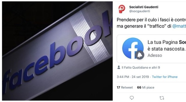 Facebook chiude 'Socialisti Gaudenti': scatta l'allarme satira. «Contenuti pericolosi»