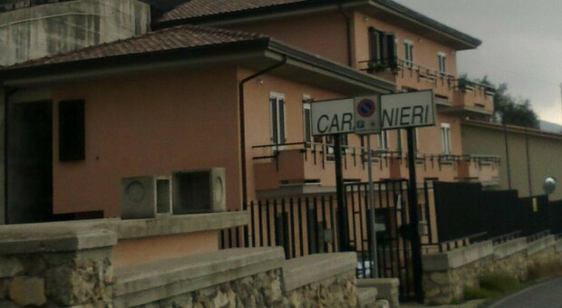 La stazione dei carabinieri di San Donato