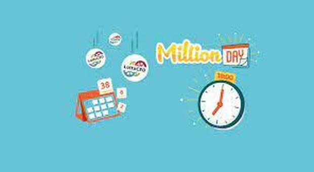 Million Day, estrazione dei numeri vincenti di oggi mercoledì 13 ottobre 2021