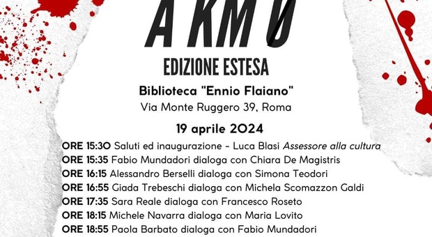 Roma, ecco “Brividi a Km 0”, il ritorno del festival dedicato al giallo e al noir. Tutte le informazioni