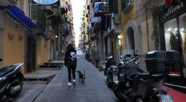 Napoli, mette il guinzaglio da cane alla compagna che vuole lasciarlo: l'ira dei passanti in strada