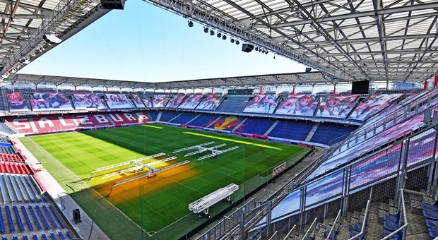 Napoli, il Salisburgo si rifà il look: l'Arena pronta per l'Europa League