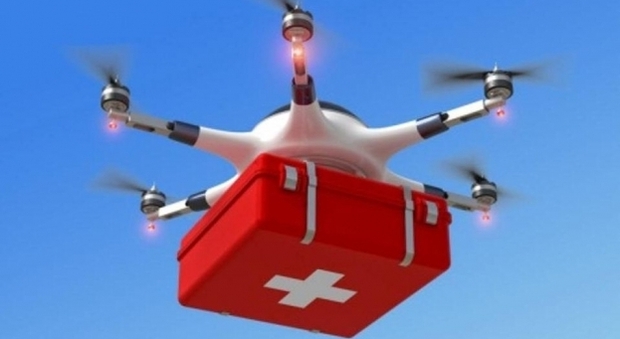 Droni con defibrillatori per soccorsi veloci, in Irpinia il progetto sperimentale